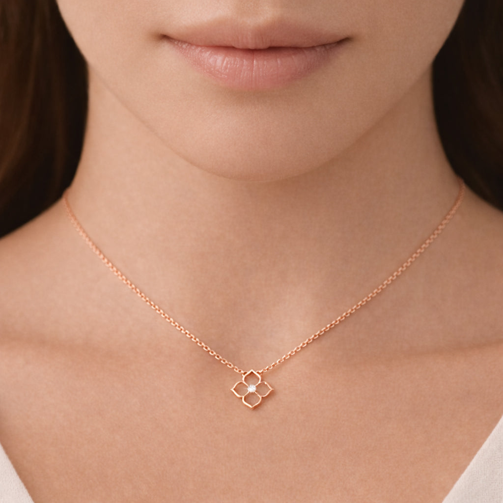 Pendentif Trèfle Sadiya Essentiel