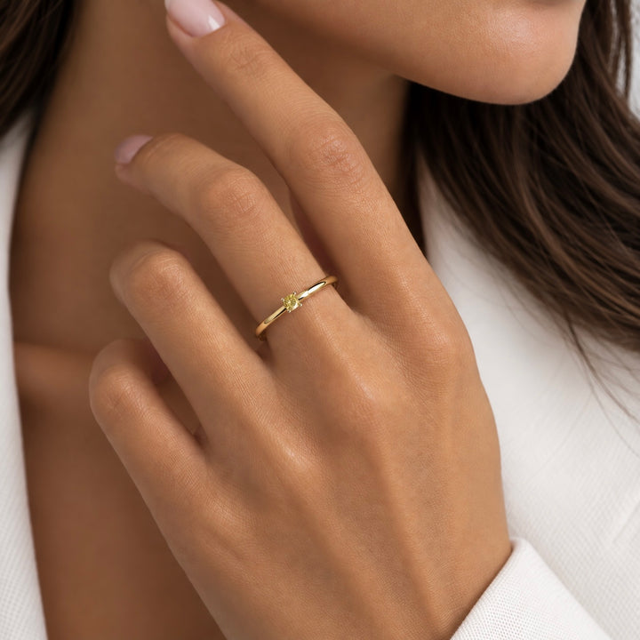 Yellow Radiance Ring