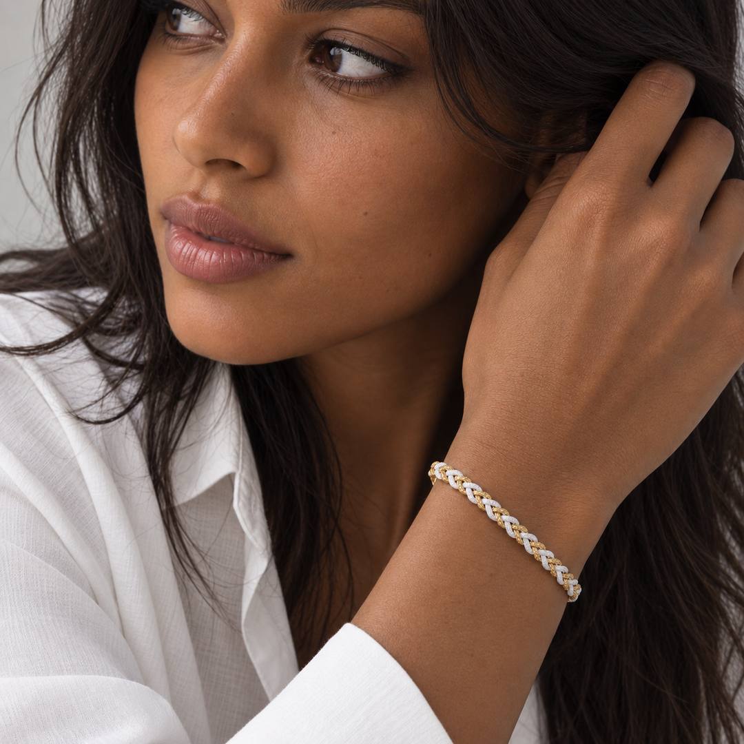Bracelet Tresse Duo