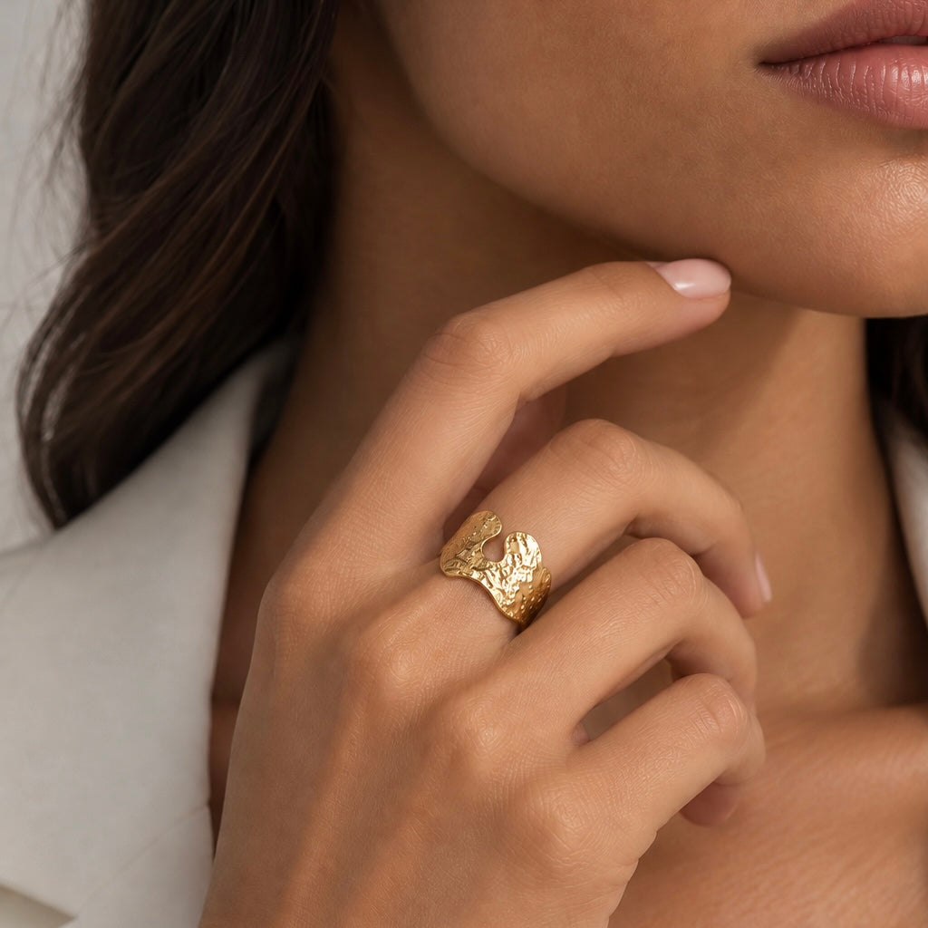 Bague Écorce