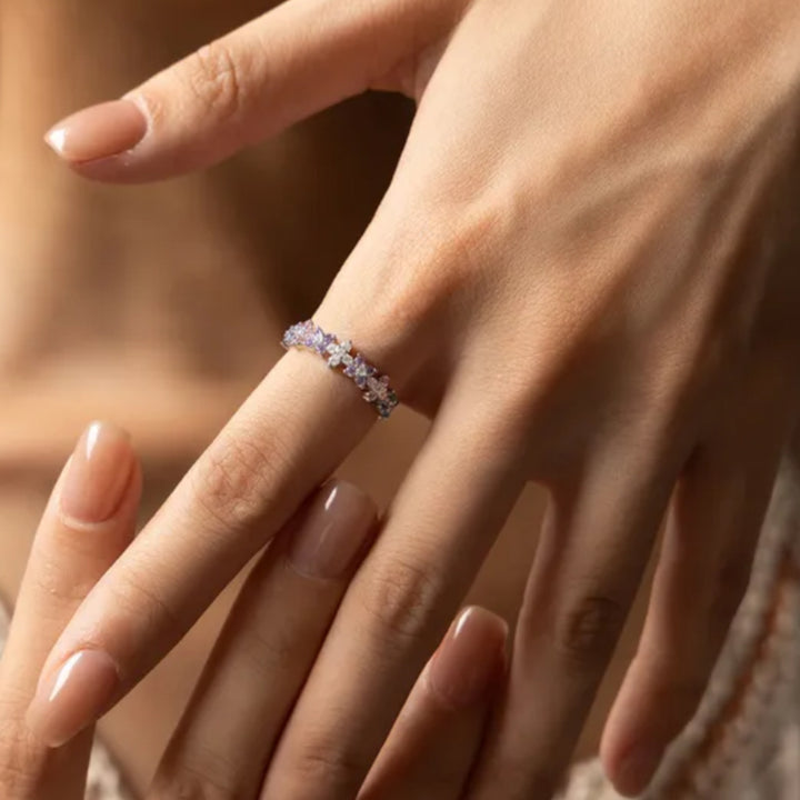 Bague Multi Fleurs de Lumière
