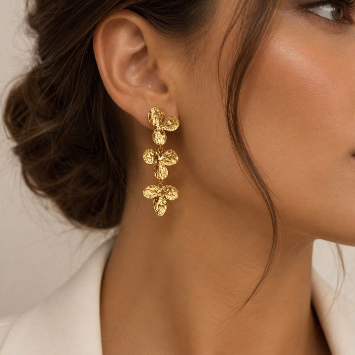 Boucles d’Oreilles Éclat Floral
