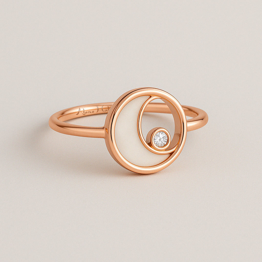 Bague Cercle Lunaire