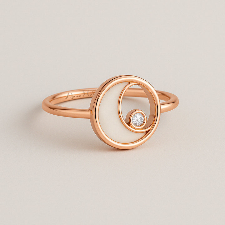 Bague Cercle Lunaire