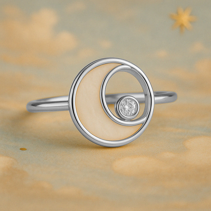 Bague Cercle Lunaire