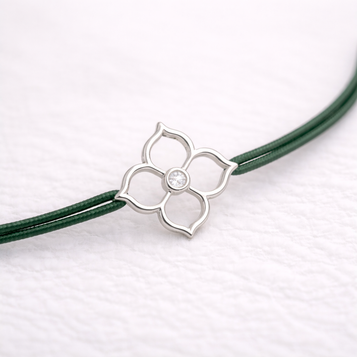 Bracelet Cordon Essentiel - Or 18 carats & Diamant naturel