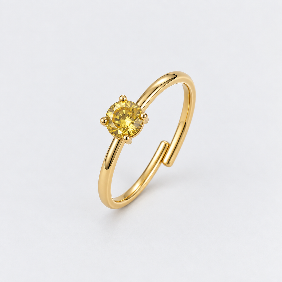 Bague Éclat Jaune