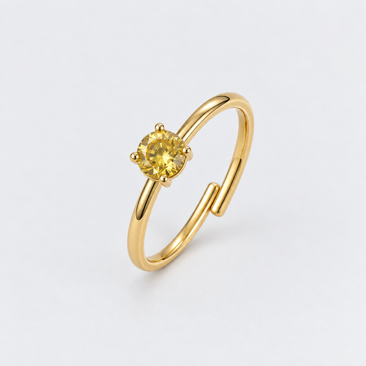 Bague Éclat Jaune