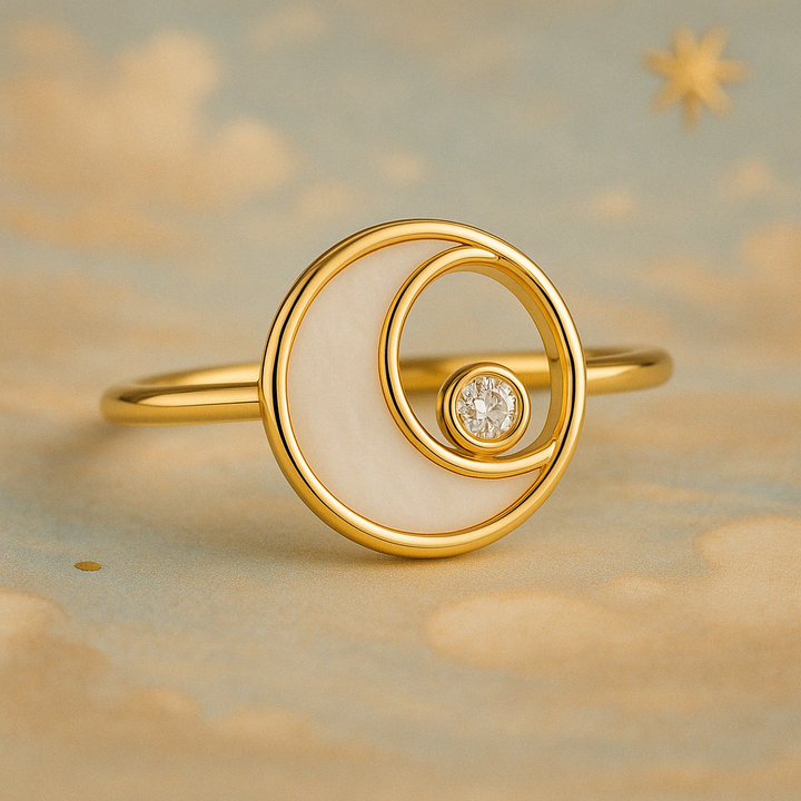 Bague Cercle Lunaire
