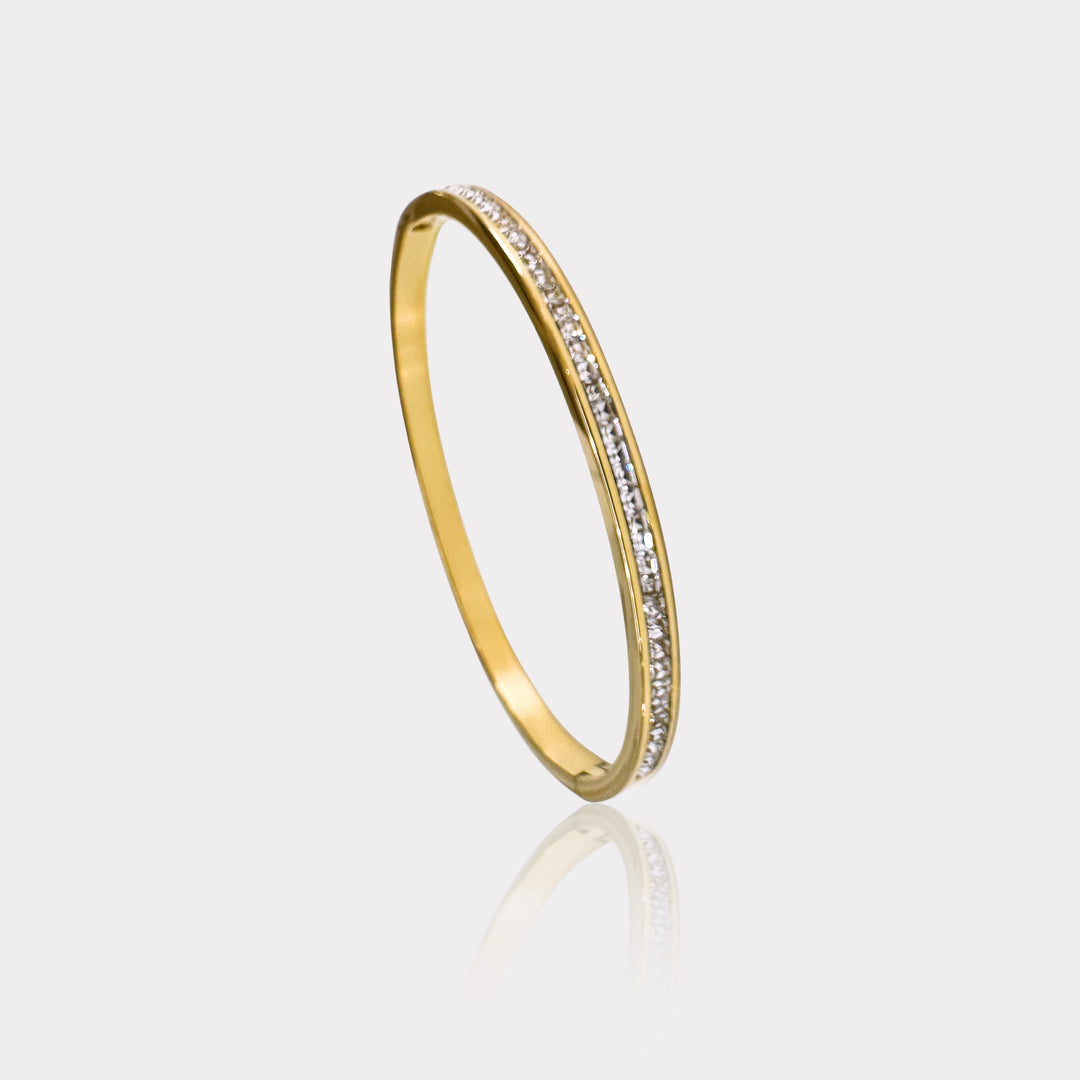 Baguette Sparkle Bangle Bracelet