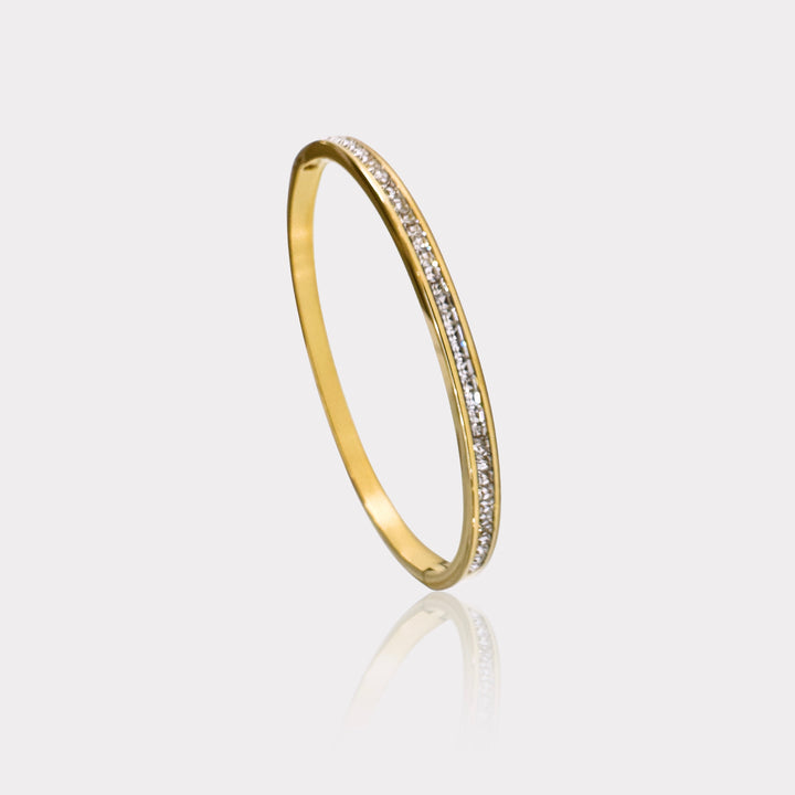 Baguette Sparkle Bangle Bracelet