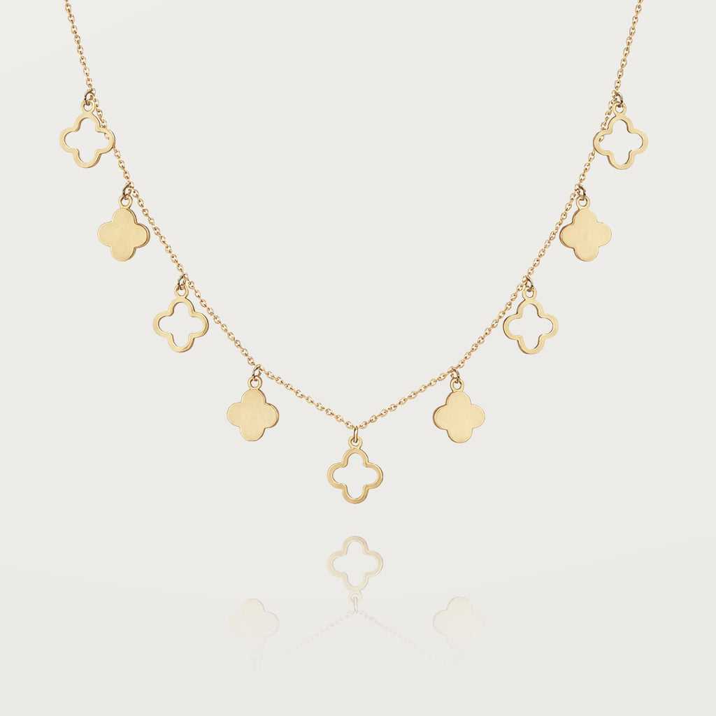 Collier Multi Trèfle Aérien