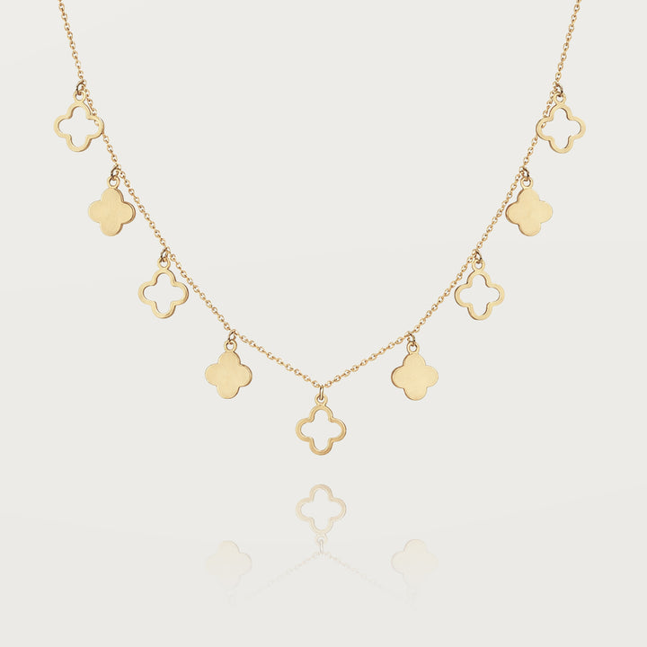 Collier Multi Trèfle Aérien