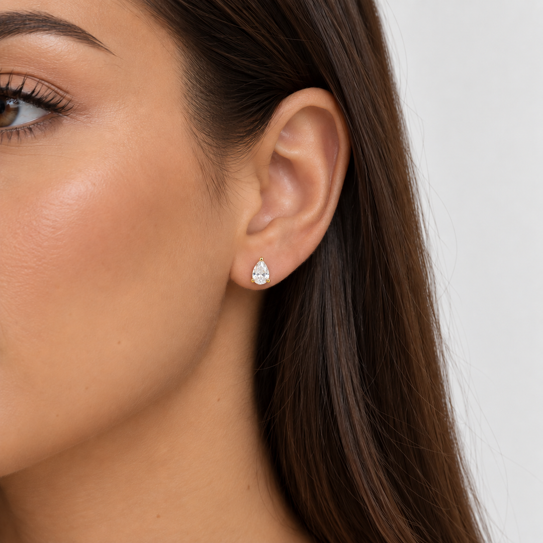 Boucles d’Oreilles Éclat Poire