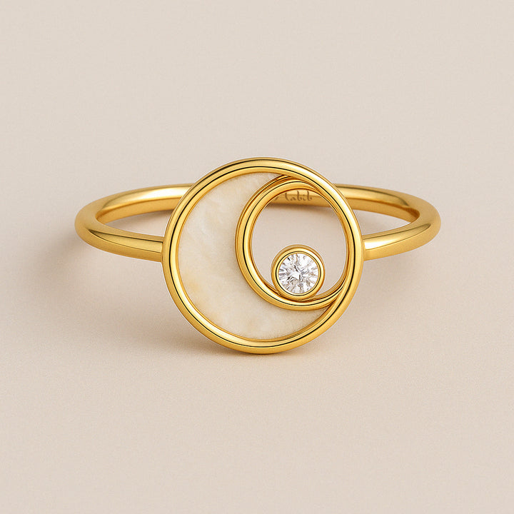 Bague Cercle Lunaire