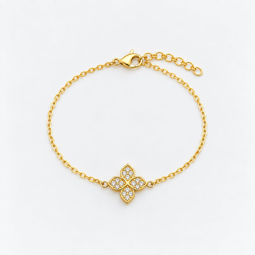 Bracelet Éclat Quatre Pétales