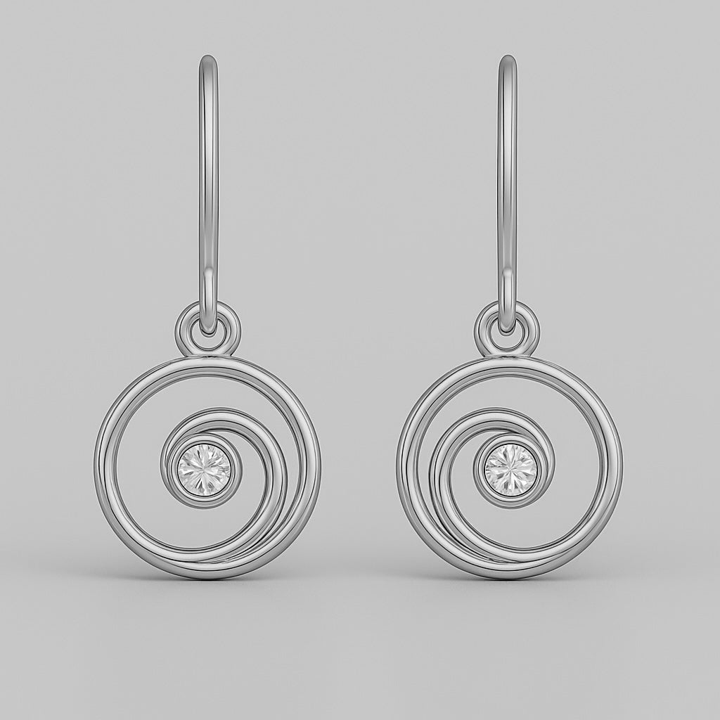 Spiral-Epure-Ohrringe