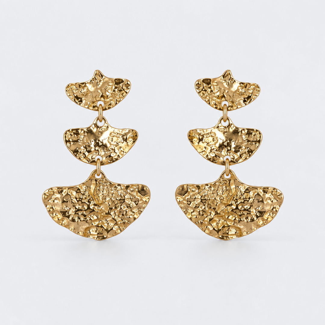 Boucles d’Oreilles Éclat Martelé