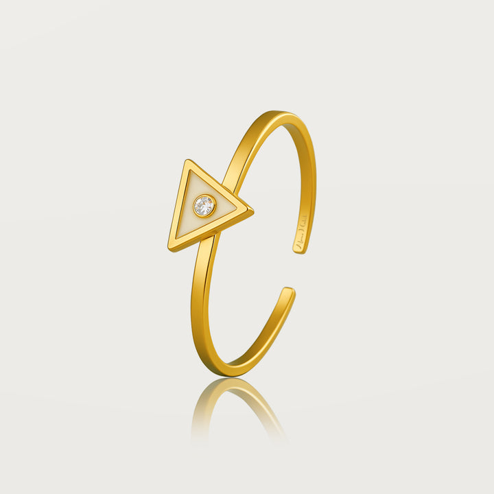 Bracelet Triangle Inversé Nacré