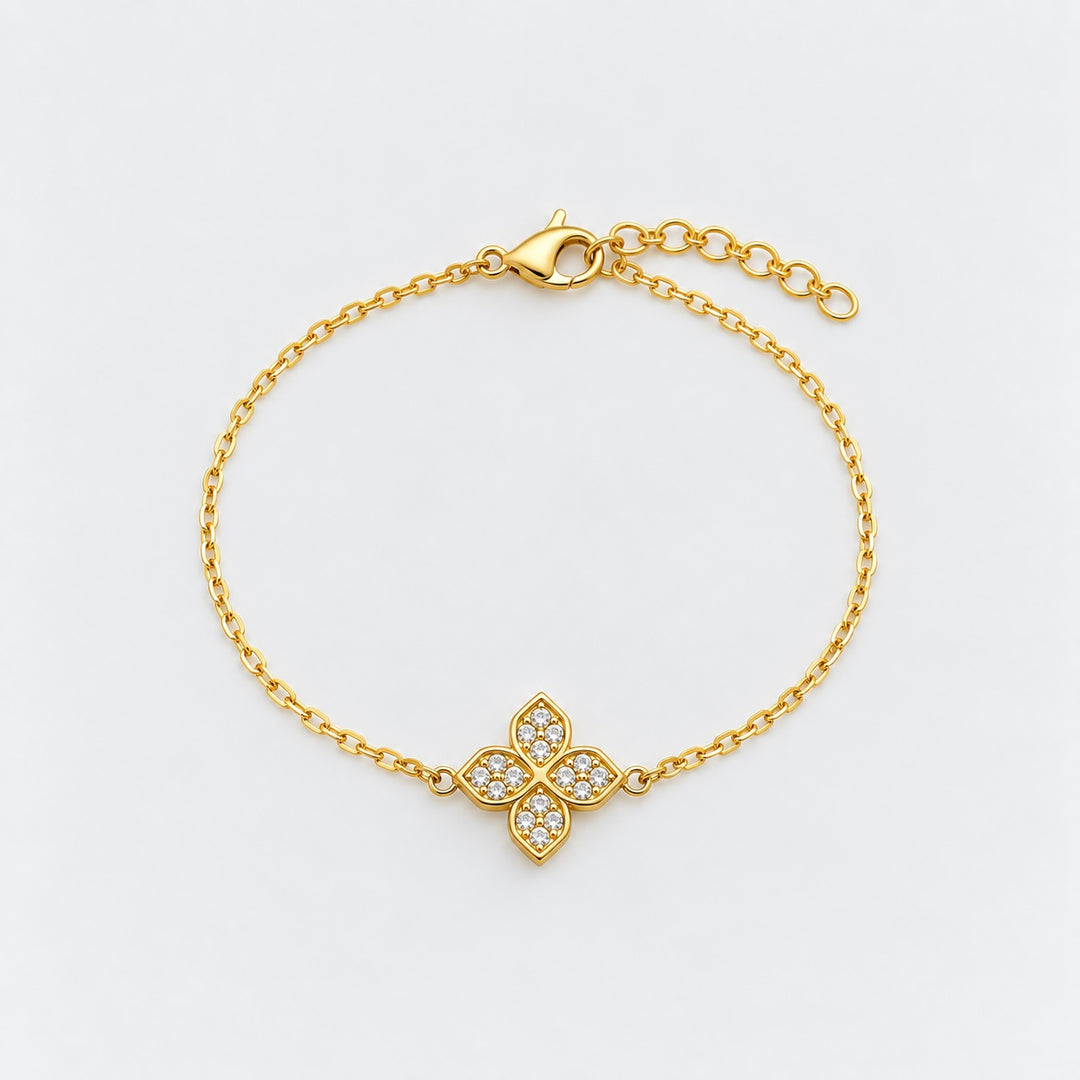 Bracelet Éclat Quatre Pétales