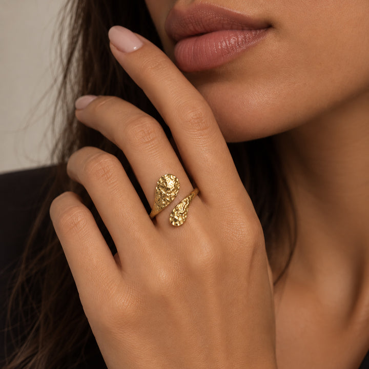 Bague Éclat Martelé