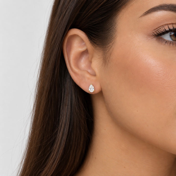 Boucles d’Oreilles Éclat Poire