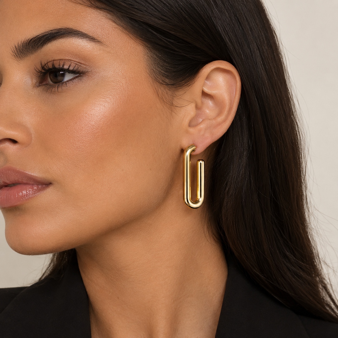 Boucles d’Oreilles Créoles U