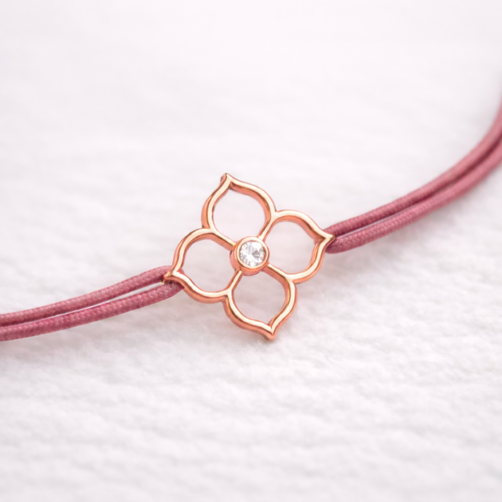 Bracelet Cordon Essentiel - Or 18 carats & Diamant naturel