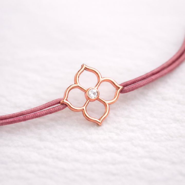 Bracelet Cordon Essentiel - Or 18 carats & Diamant naturel