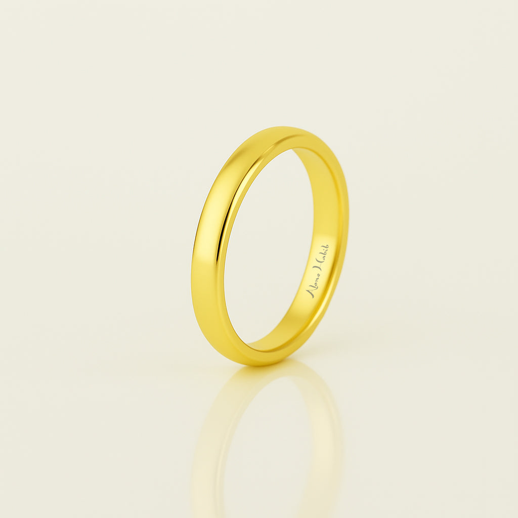 L'Essentielle Wedding Band - Rose Gold, Yellow Gold or White Gold