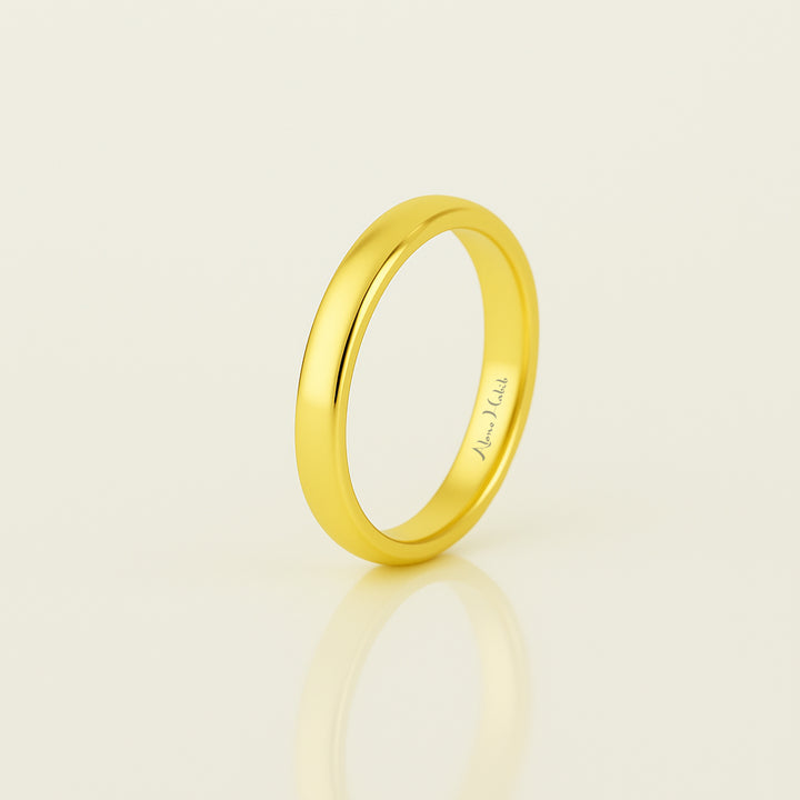 L'Essentielle Wedding Band - Rose Gold, Yellow Gold or White Gold