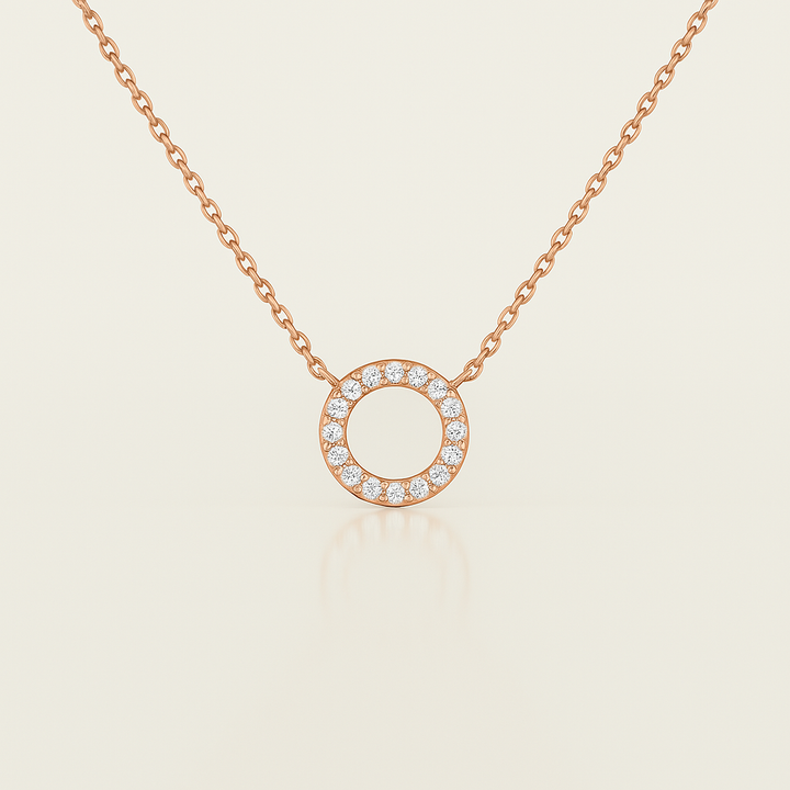 Center of Elegance Halo Pendant