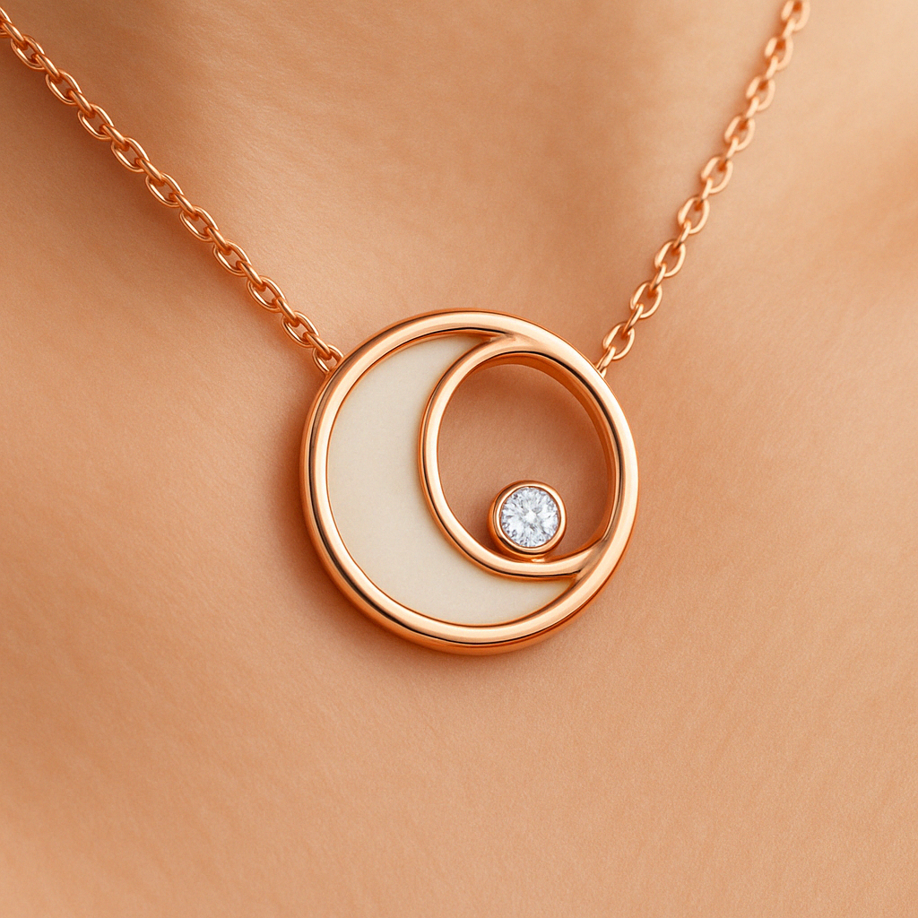Lunar Circle Pendant