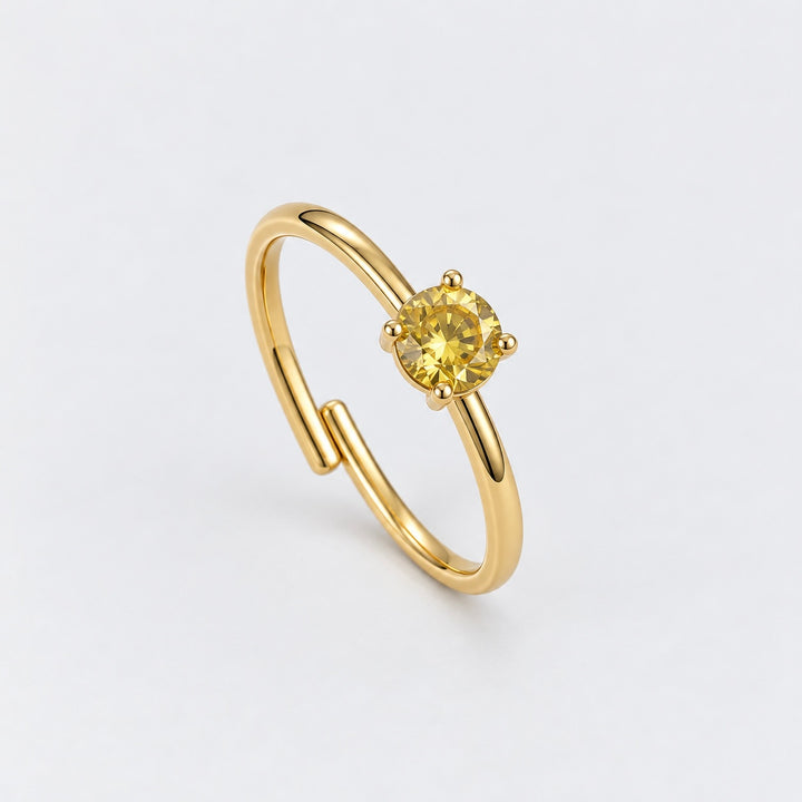Yellow Radiance Ring
