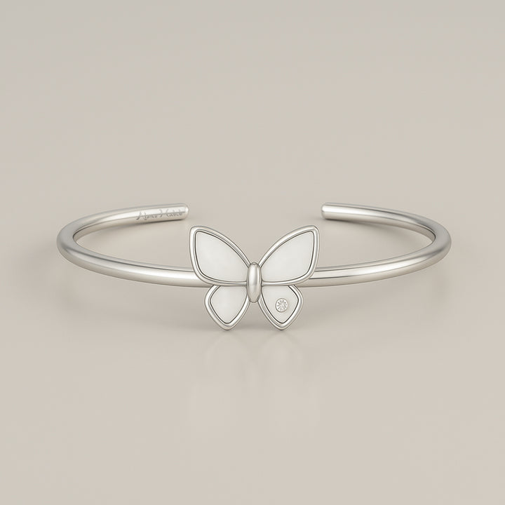 Pearly Butterfly Bracelet