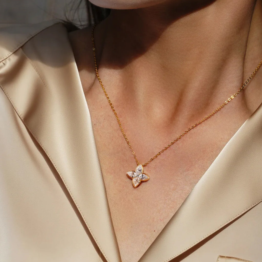 Collier Étoile Trèfle