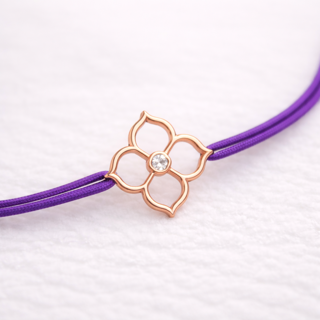 Bracelet Cordon Essentiel - Or 18 carats & Diamant naturel