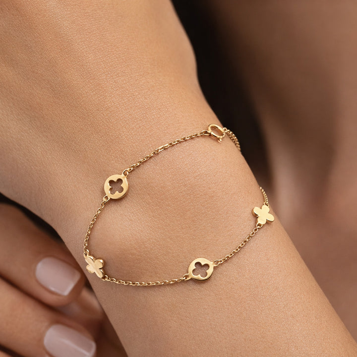 Bracelet Trèfle Intemporel