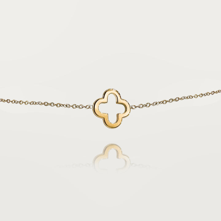 Bracelet Trèfle Ouvert