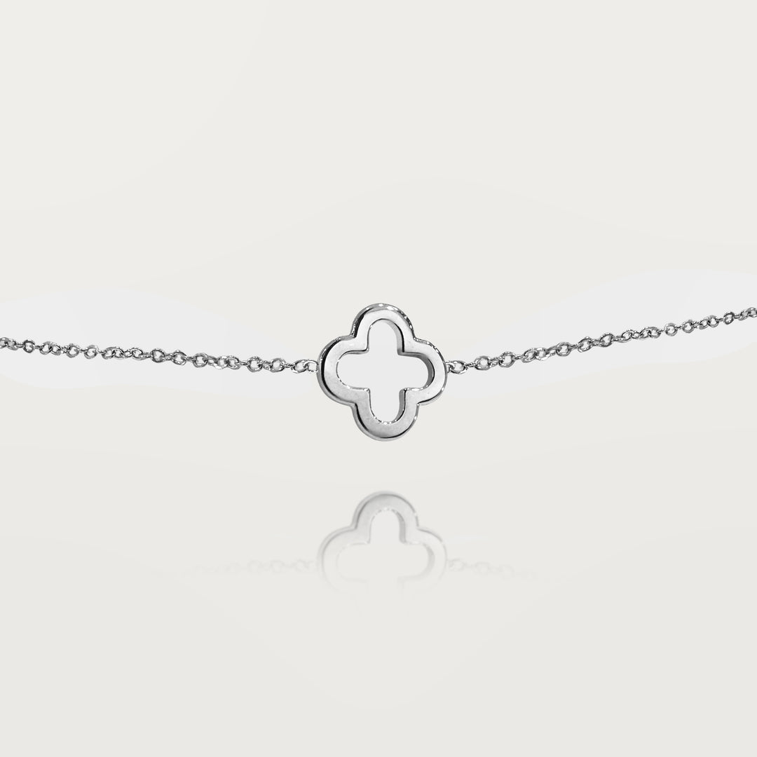 Bracelet Trèfle Ouvert