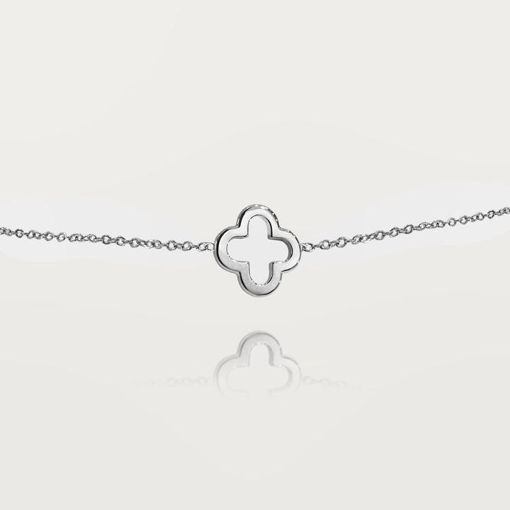 Bracelet Trèfle Ouvert