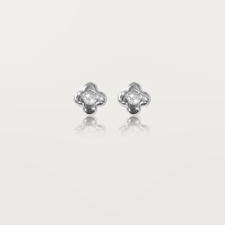 Boucles d'Oreilles Trèfle de Lumière