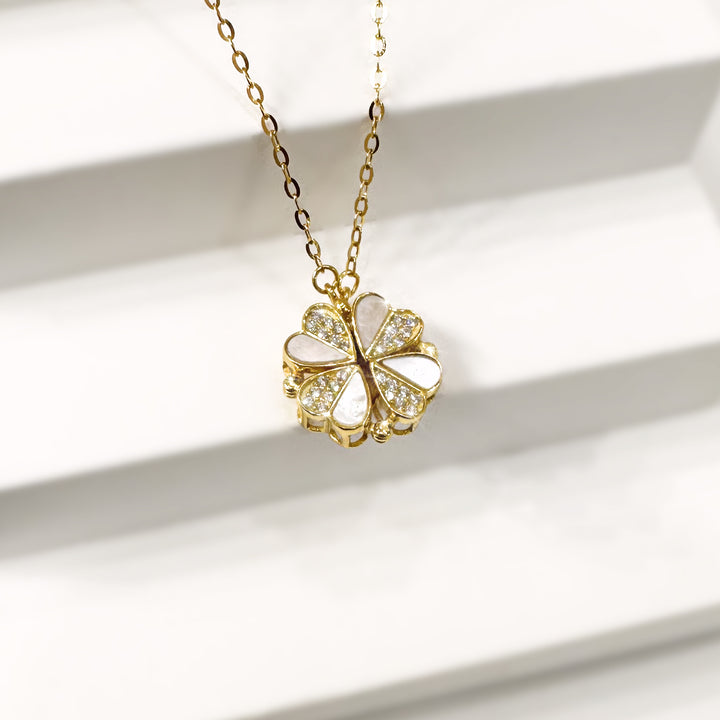 Collier Trèfle des Cœurs Cachés