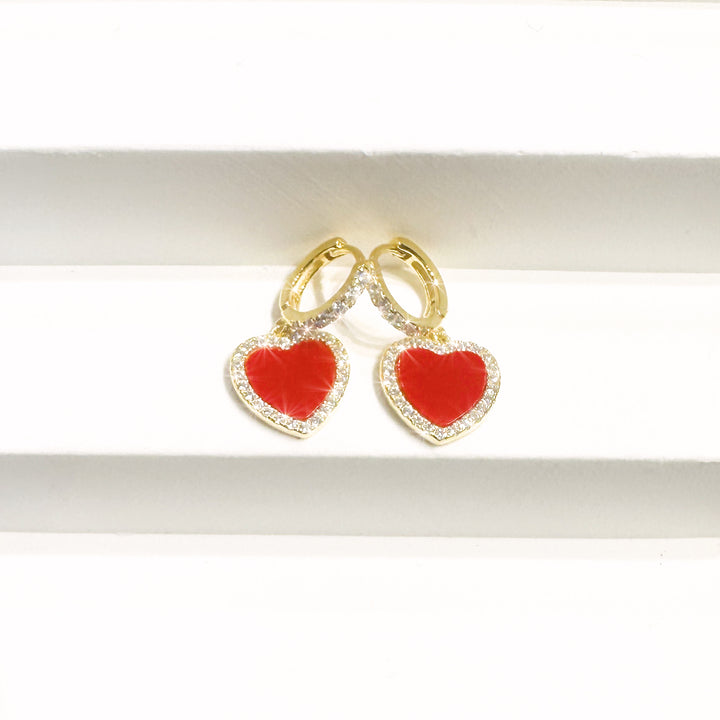 Boucles d'Oreilles Éclat du Cœur