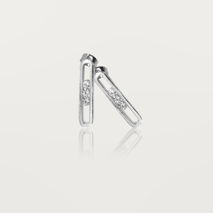Boucles d'Oreilles Éclats Suspendus