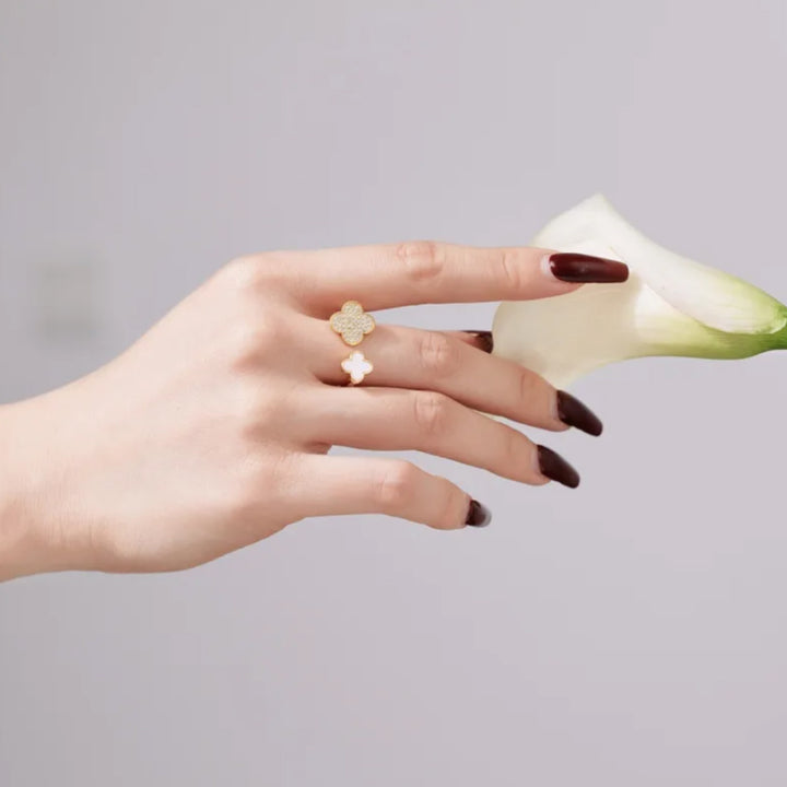 Kleeblatt-Duo-Ring