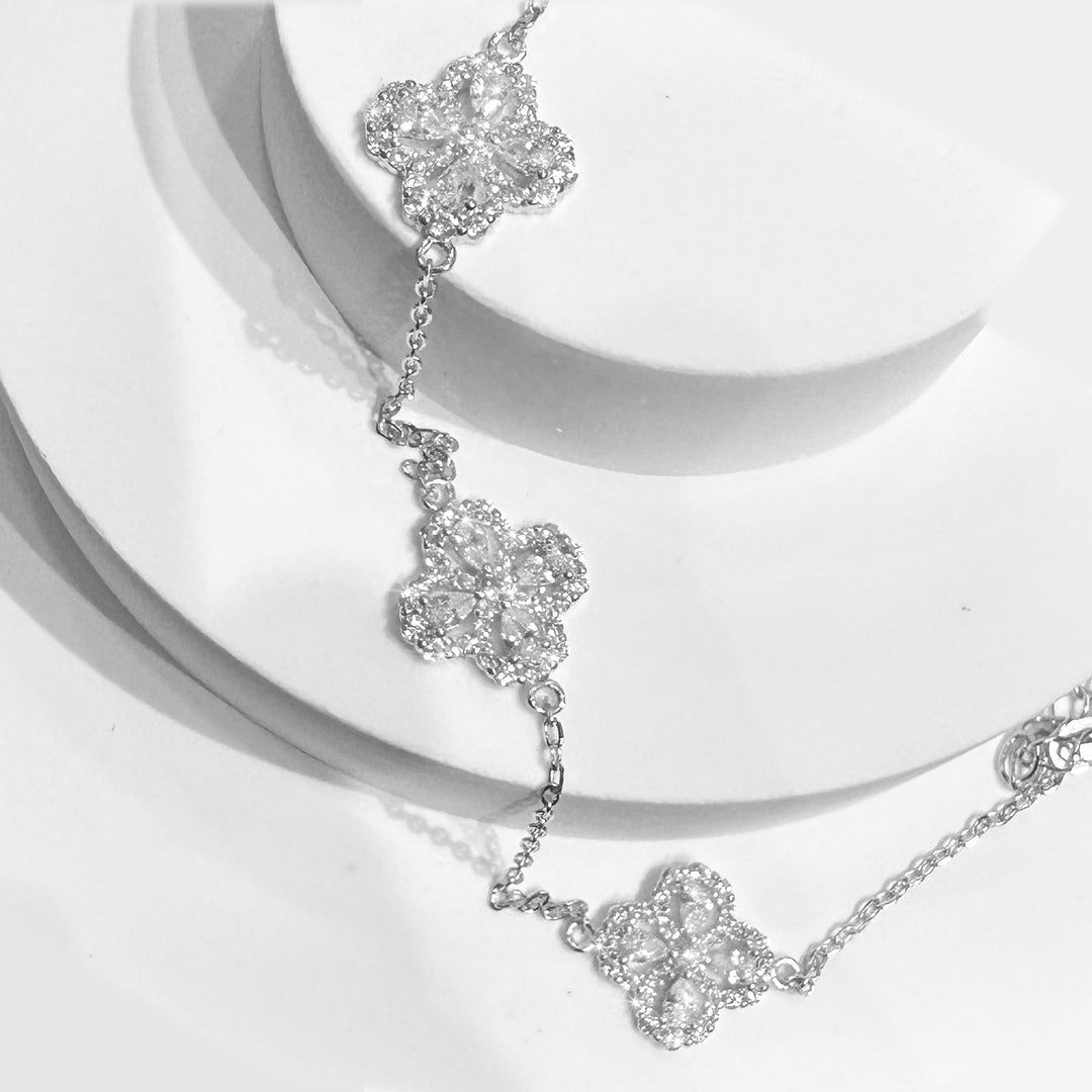 Bracelet Trèfle Éblouissant