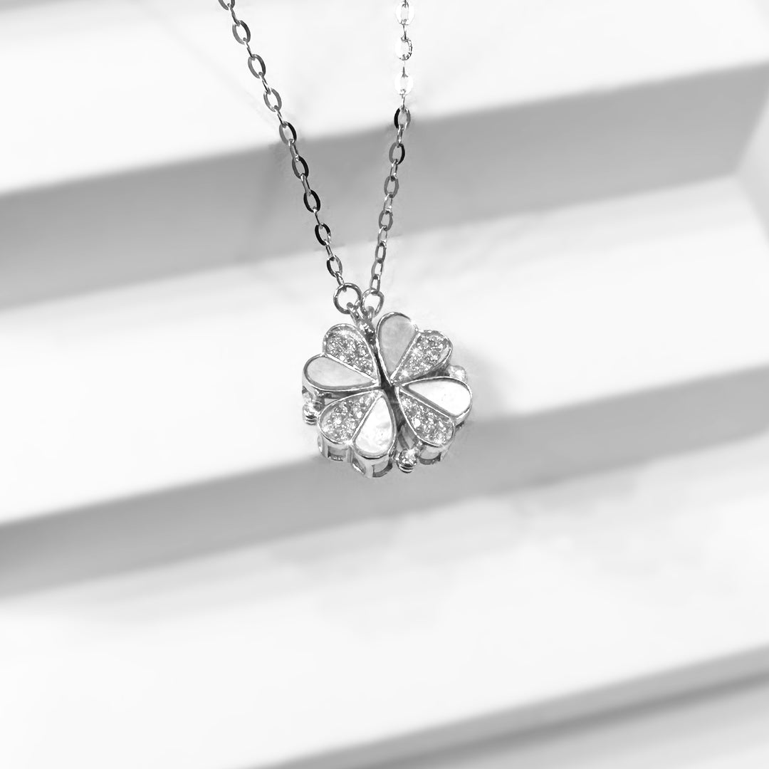 Collier Trèfle des Cœurs Cachés