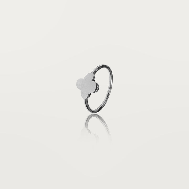 Bague Trèfle Minimaliste
