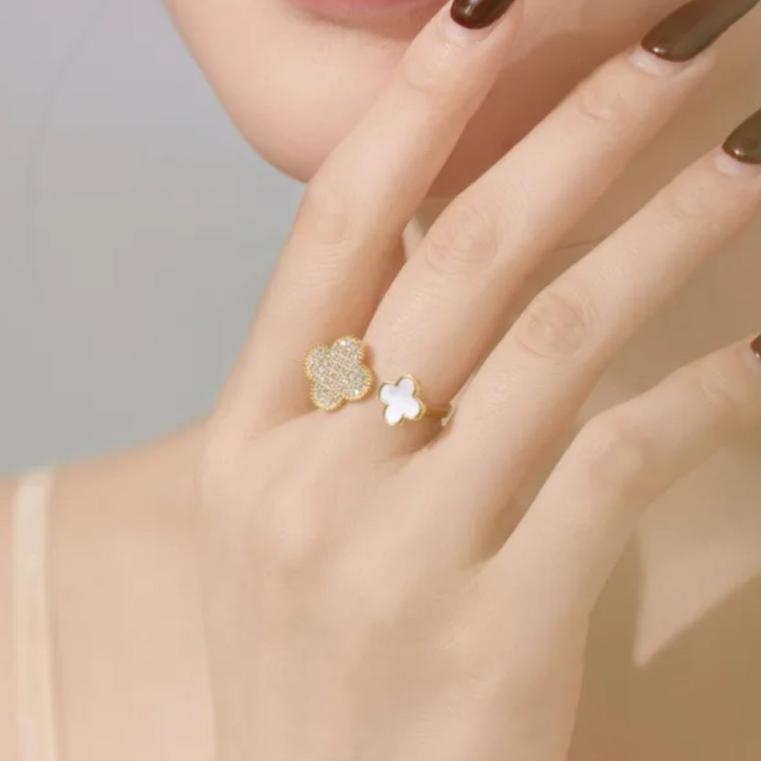 Kleeblatt-Duo-Ring